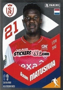 Sticker Azor Matusiwa (Le Génie) - Foot 2023-2024
 n. 366 - Panini