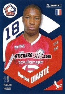 Sticker Bafodé Diakité - Foot 2023-2024
 n. 115 - Panini