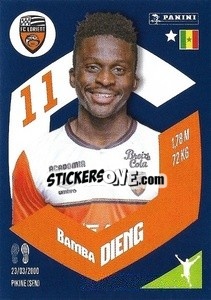 Sticker Bamba Dieng - Foot 2023-2024
 n. 148 - Panini