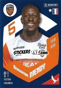 Sticker Benjamin Mendy - Foot 2023-2024
 n. 139 - Panini