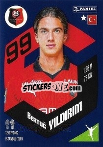 Sticker Bertuğ Yildirim - Foot 2023-2024
 n. 396 - Panini