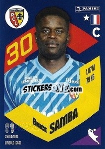 Sticker Brice Samba - Foot 2023-2024
 n. 91 - Panini