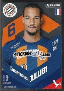 Sticker Christopher Jullien (Le Roc) - Foot 2023-2024
 n. 259 - Panini
