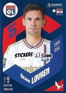 Sticker Dejan Lovren - Foot 2023-2024
 n. 172 - Panini