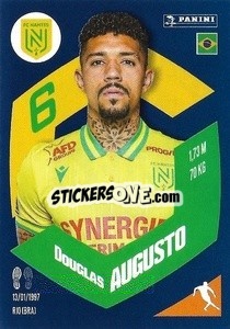 Sticker Douglas Augusto - Foot 2023-2024
 n. 287 - Panini