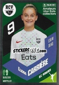 Figurina Elena Carrière (RC Vedasien) - Foot 2023-2024
 n. UE24 - Panini