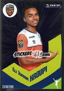 Cromo Eli Junior Kroupi (Le Talent) - Foot 2023-2024
 n. 133 - Panini