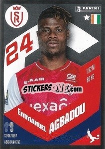 Sticker Emmanuel Agbadou (Le Roc) - Foot 2023-2024
 n. 360 - Panini