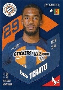 Cromo Enzo Tchato - Foot 2023-2024
 n. 265 - Panini