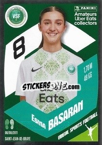 Sticker Esma Basaran (Vineuil Sports Football) - Foot 2023-2024
 n. UE19 - Panini