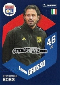 Sticker Fabio Grosso (Lyon) - Foot 2023-2024
 n. 8 - Panini
