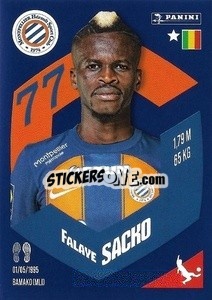 Sticker Falaye Sacko - Foot 2023-2024
 n. 262 - Panini