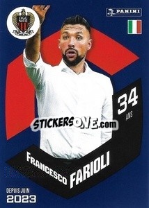 Sticker Francesco Farioli (Nice) - Foot 2023-2024
 n. 14 - Panini