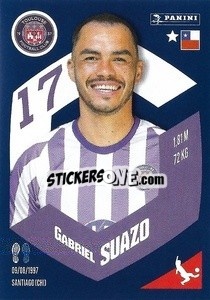 Sticker Gabriel Suazo - Foot 2023-2024
 n. 429 - Panini