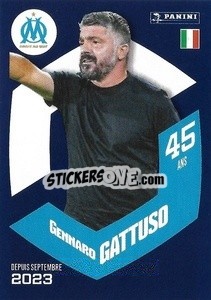 Sticker Gennaro Gattuso (Marseille) - Foot 2023-2024
 n. 9 - Panini