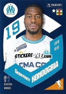 Sticker Geoffrey Kondogbia - Foot 2023-2024
 n. 199 - Panini