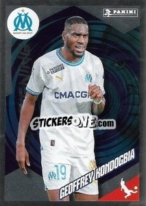 Sticker Geoffrey Kondogbia (OM) - Foot 2023-2024
 n. 299 - Panini