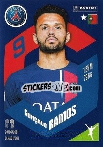 Sticker Gonçalo Ramos - Foot 2023-2024
 n. 352 - Panini