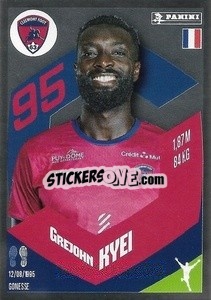 Sticker Grejohn Kyei (L'As) - Foot 2023-2024
 n. 63 - Panini