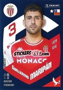 Sticker Guillermo Maripán - Foot 2023-2024
 n. 237 - Panini
