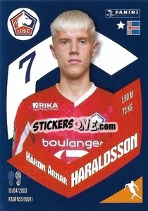Sticker Hákon Arnar Haraldsson - Foot 2023-2024
 n. 122 - Panini