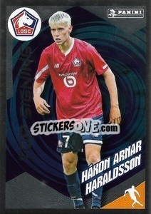 Sticker Hákon Arnar Haraldsson (Lille) - Foot 2023-2024
 n. 161 - Panini