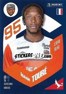 Sticker Isaak Touré - Foot 2023-2024
 n. 141 - Panini