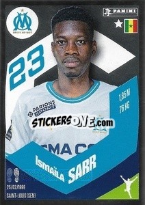 Sticker Ismaïla Sarr (L'As) - Foot 2023-2024
 n. 206 - Panini