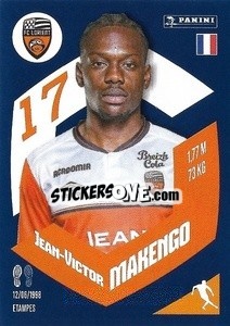Sticker Jean-Victor Makengo - Foot 2023-2024
 n. 146 - Panini