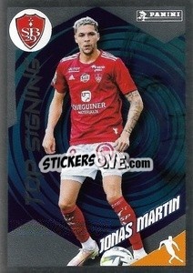 Sticker Jonas Martin (Brest) - Foot 2023-2024
 n. 153 - Panini