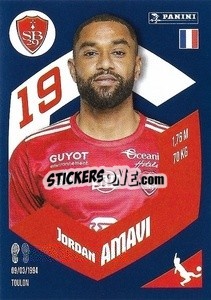 Sticker Jordan Amavi - Foot 2023-2024
 n. 26 - Panini