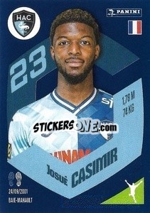 Sticker Josué Casimir - Foot 2023-2024
 n. 82 - Panini