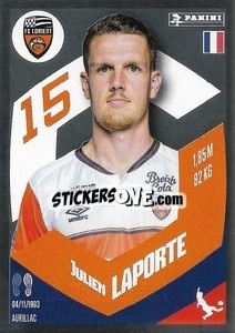 Sticker Julien Laporte (Le Roc) - Foot 2023-2024
 n. 137 - Panini