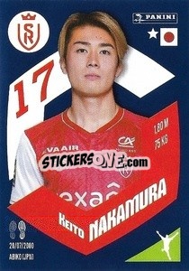 Sticker Keito Nakamura - Foot 2023-2024
 n. 373 - Panini