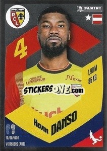 Sticker Kevin Danso (Le Roc) - Foot 2023-2024
 n. 93 - Panini