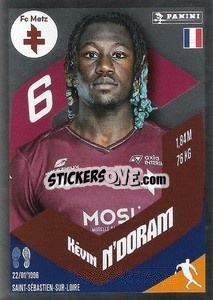 Sticker Kévin N'Doram (Le Génie) - Foot 2023-2024
 n. 224 - Panini
