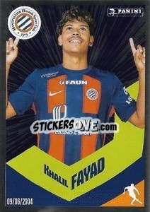 Sticker Khalil Fayad (Le Talent) - Foot 2023-2024
 n. 256 - Panini