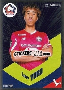 Sticker Leny Yoro (Le Talent) - Foot 2023-2024
 n. 111 - Panini