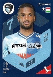 Sticker Loïc Nego - Foot 2023-2024
 n. 71 - Panini