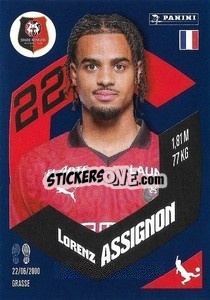 Sticker Lorenz Assignon - Foot 2023-2024
 n. 381 - Panini