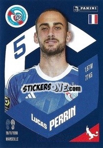 Sticker Lucas Perrin - Foot 2023-2024
 n. 407 - Panini