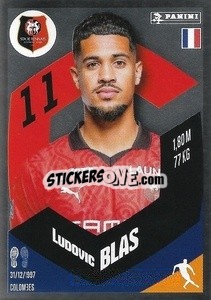 Sticker Ludovic Blas (Le Génie) - Foot 2023-2024
 n. 386 - Panini