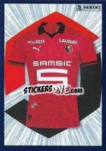 Sticker Maillot Domicile - Foot 2023-2024
 n. 377 - Panini