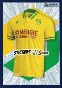 Sticker Maillot Domicile - Foot 2023-2024
 n. 277 - Panini