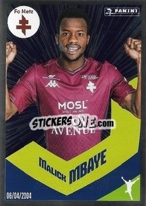 Sticker Malick Mbaye (Le Talent) - Foot 2023-2024
 n. 211 - Panini