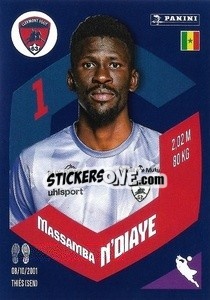 Sticker Massamba N'Diaye - Foot 2023-2024
 n. 47 - Panini