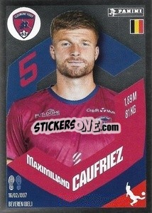 Sticker Maximiliano Caufriez (Le Roc) - Foot 2023-2024
 n. 49 - Panini