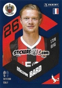 Sticker Melvin Bard - Foot 2023-2024
 n. 316 - Panini
