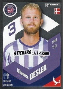 Cromo Mikkel Desler (Le Roc) - Foot 2023-2024
 n. 426 - Panini
