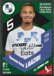 Sticker Mohamed-Amine Laazibi (AS Neudorf 1925) - Foot 2023-2024
 n. UE10 - Panini